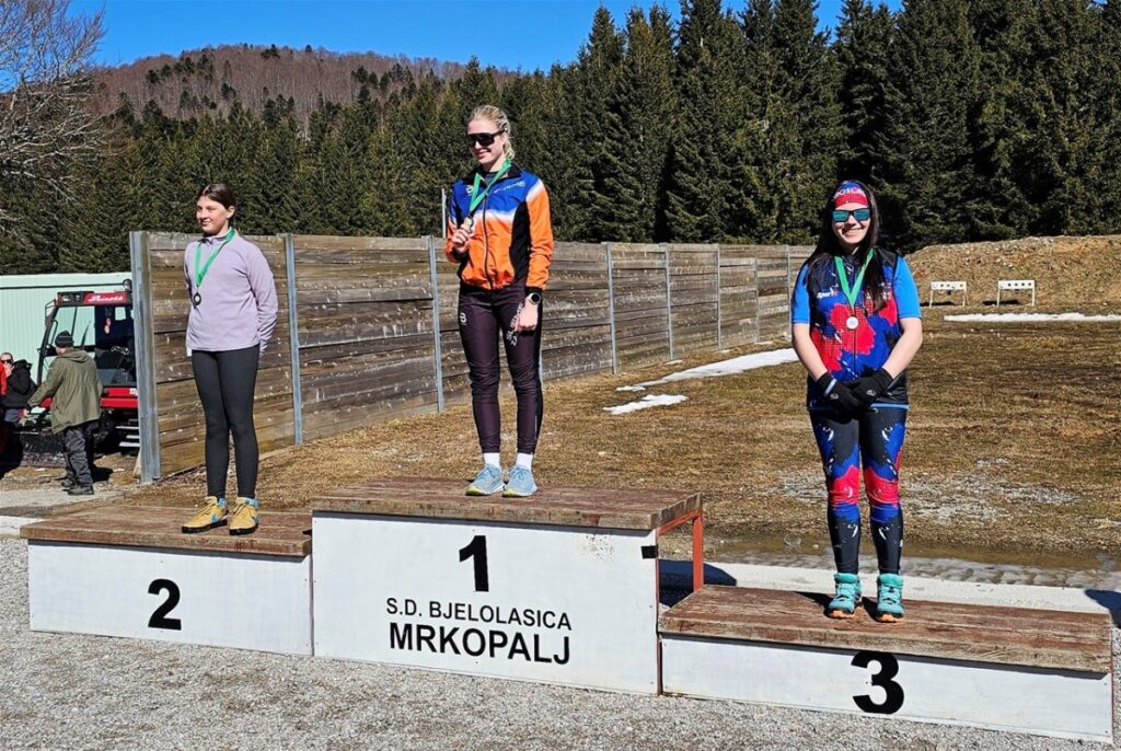 Bronca za Martu Haramustek na županijskom prvenstvu u skijaškom trčanju
