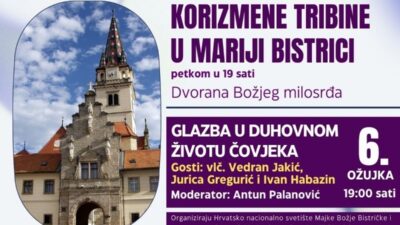 Glazba u fokusu druge korizmene tribine u Mariji Bistrici