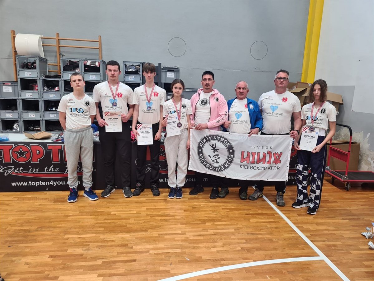 KBK Ninja Zabok: Tri srebrne i jedna brončana medalja na Državnom prvenstvu u kickboxingu 2026.