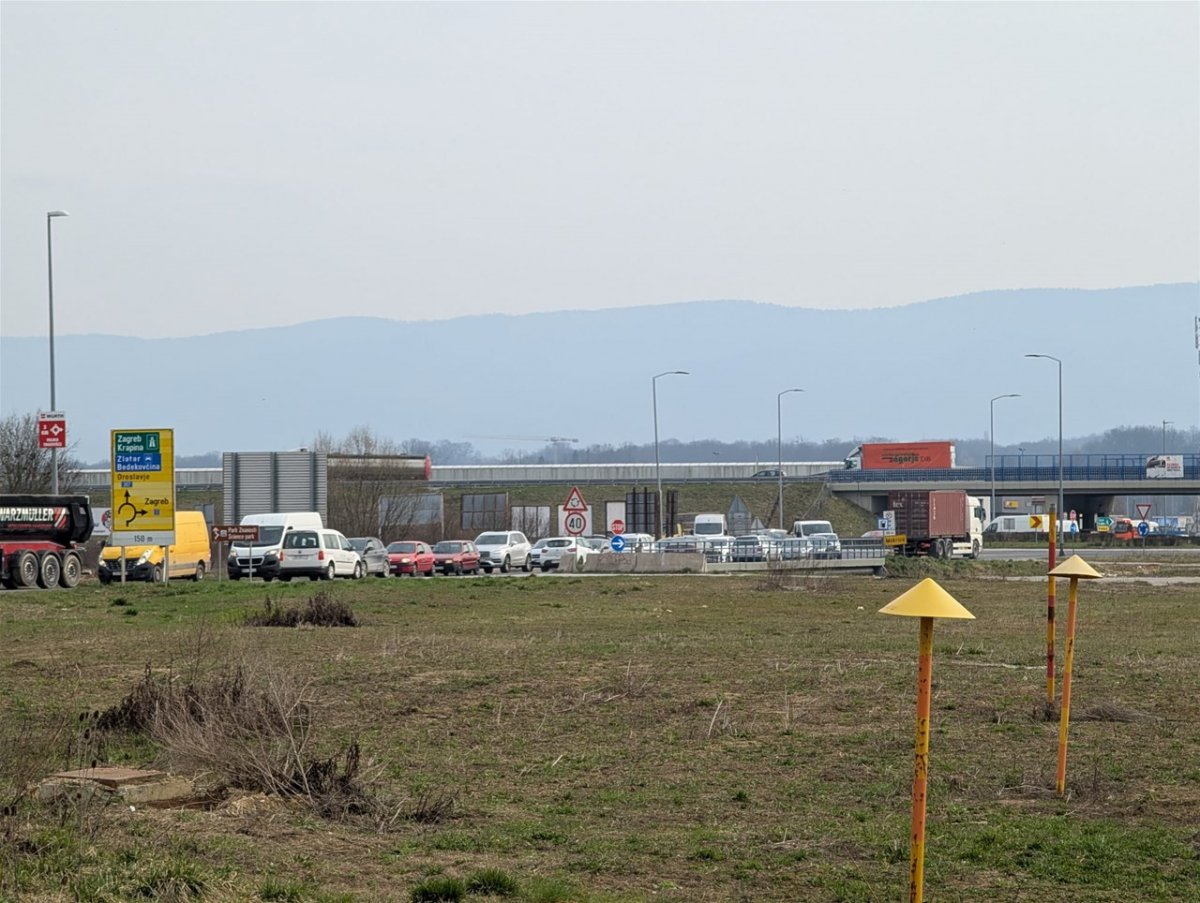 Ogromne gužve u Zagorju: Promet potpuno blokiran od Punkta do Zaboka