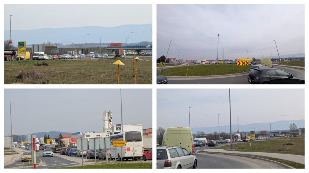 Ogromne gužve u Zagorju: Promet potpuno blokiran od Punkta do Zaboka