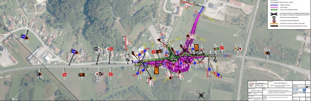 Prometne izmjene u Gubaševu zbog obnove kružnog toka: Jednosmjerni režim od 9. do 13. ožujka