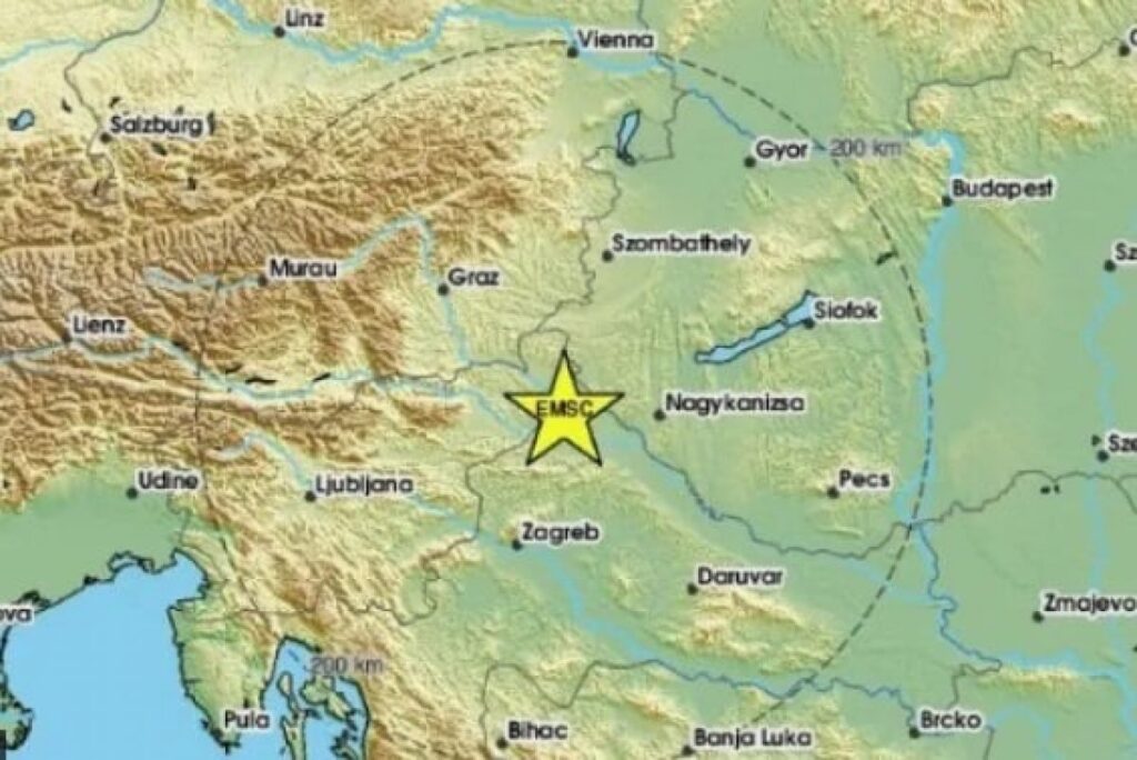 Slabiji potres pogodio sjever Hrvatske: Stanovnici opisuju udarce i tutnjave