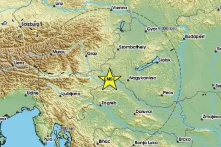 Slabiji potres pogodio sjever Hrvatske: Stanovnici opisuju udarce i tutnjave