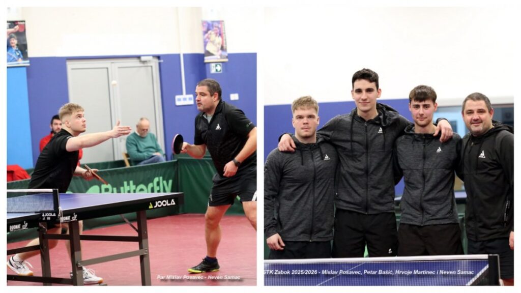 Stolnotenisači Zaboka uspješni u derbiju, Stubica poražena od Dubrovnika