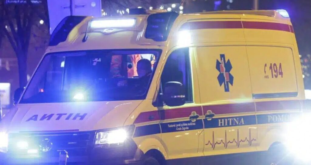 Teška ozljeda napadača Varaždina: Mamuta odvezli u bolnicu nakon sudara s golmanom