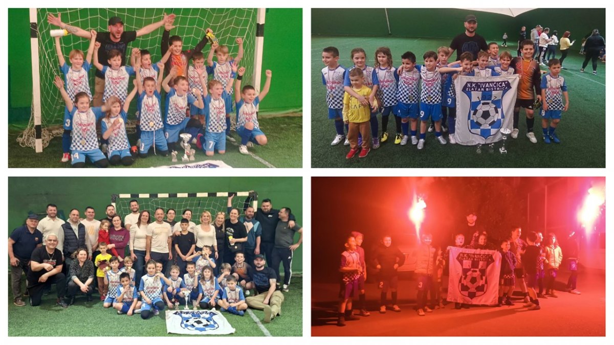 Trijumf mladih nogometaša NK Ivančice Zlatar Bistrica na zimskoj ligi u Jakovlju