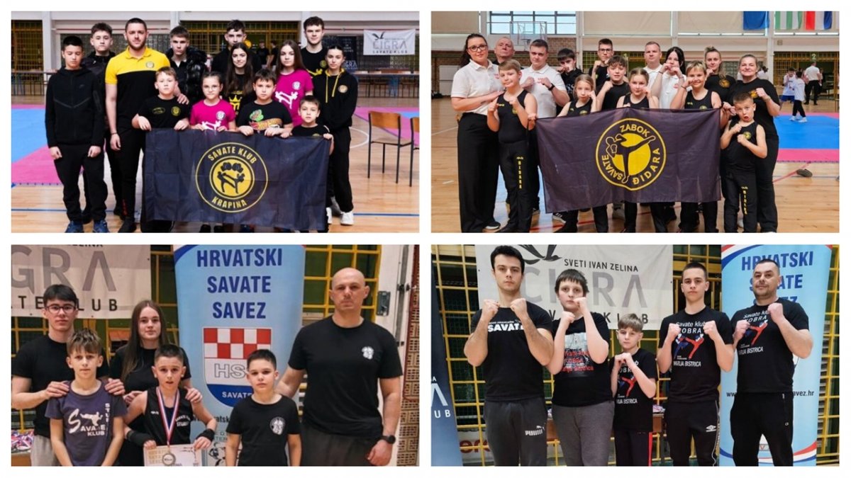 Zagorski savate klubovi dominirali na Prvenstvu Hrvatske: Osam državnih titula!