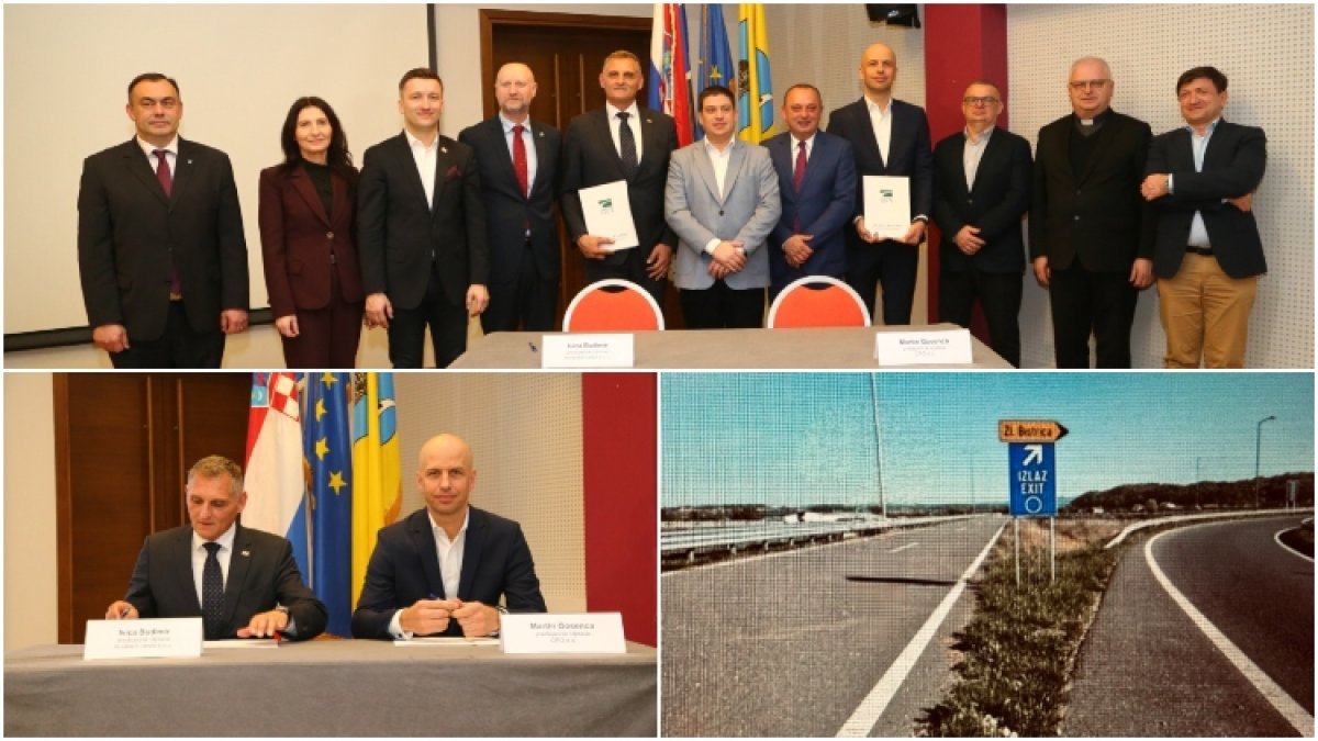 Započinje gradnja prve faze brze ceste do Marije Bistrice: Ugovor vrijedan 50 milijuna eura potpisan