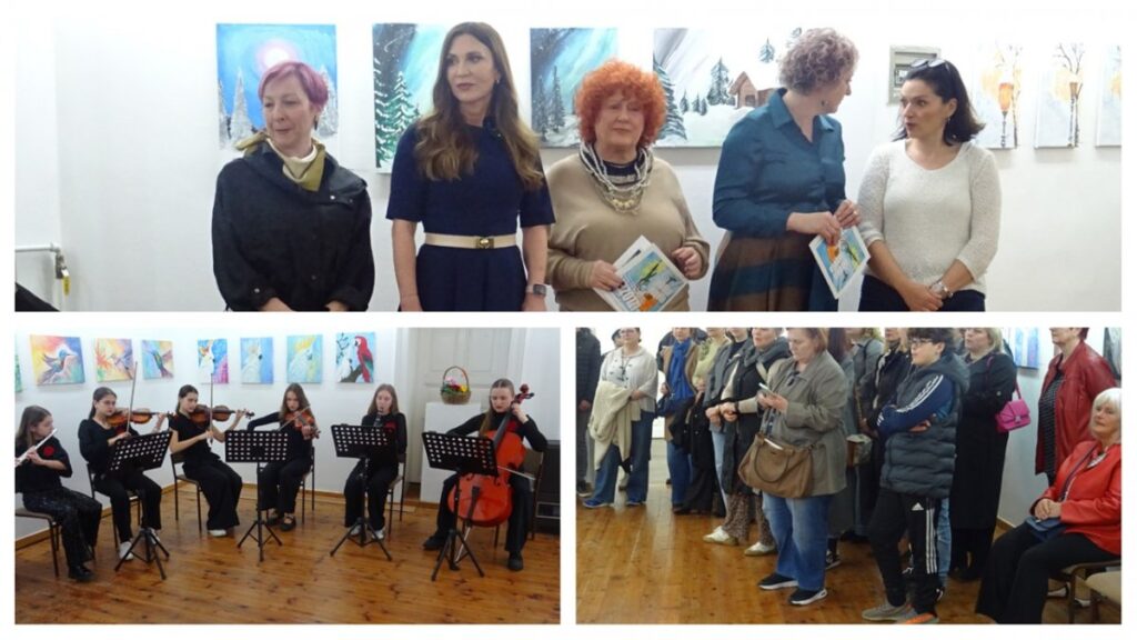 Zlatarčanke proslavile Dan žena izložbom “Kist i vino” uz glazbu i delicije