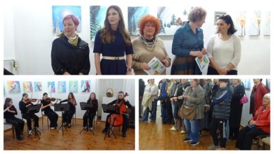 Zlatarčanke proslavile Dan žena izložbom “Kist i vino” uz glazbu i delicije