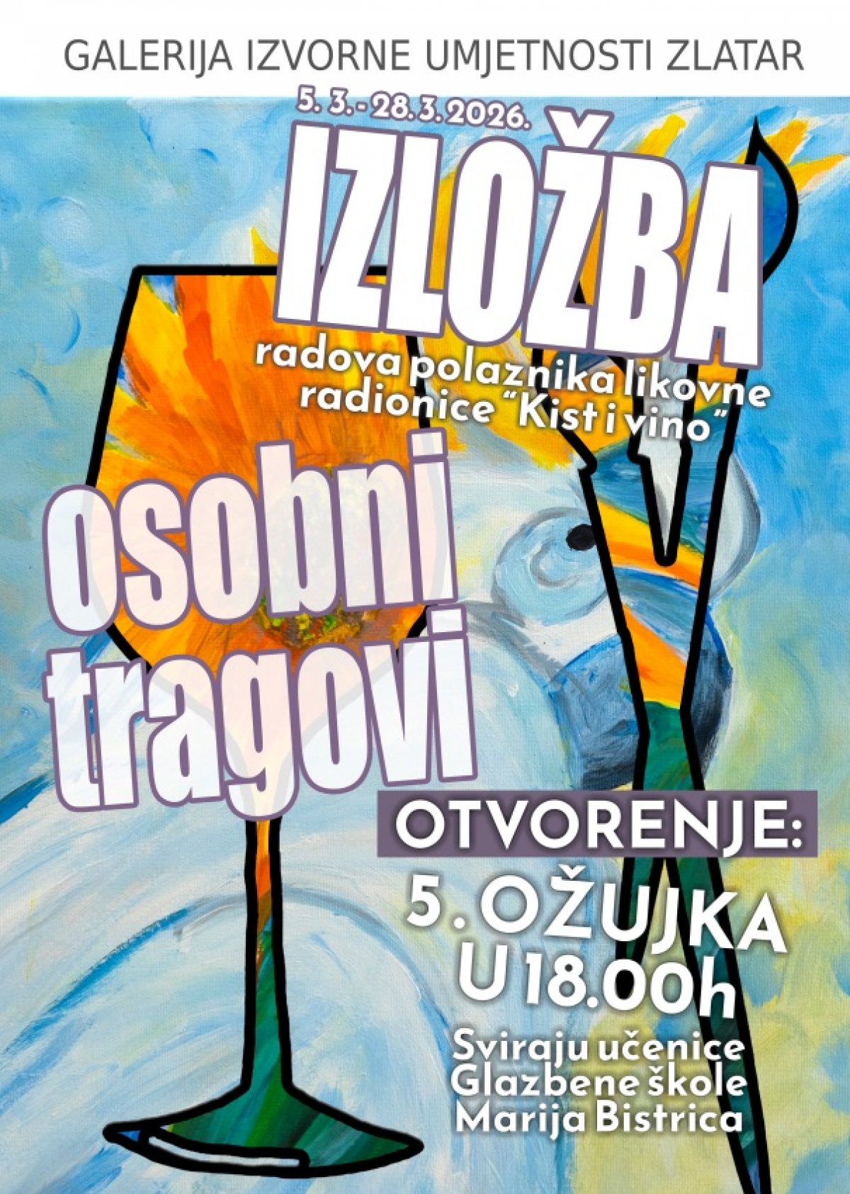 Zlatarska galerija domaćin izložbe 'Kist i vino': Slikarske radove predstavljaju i saborska zastupnica te čelnice općina